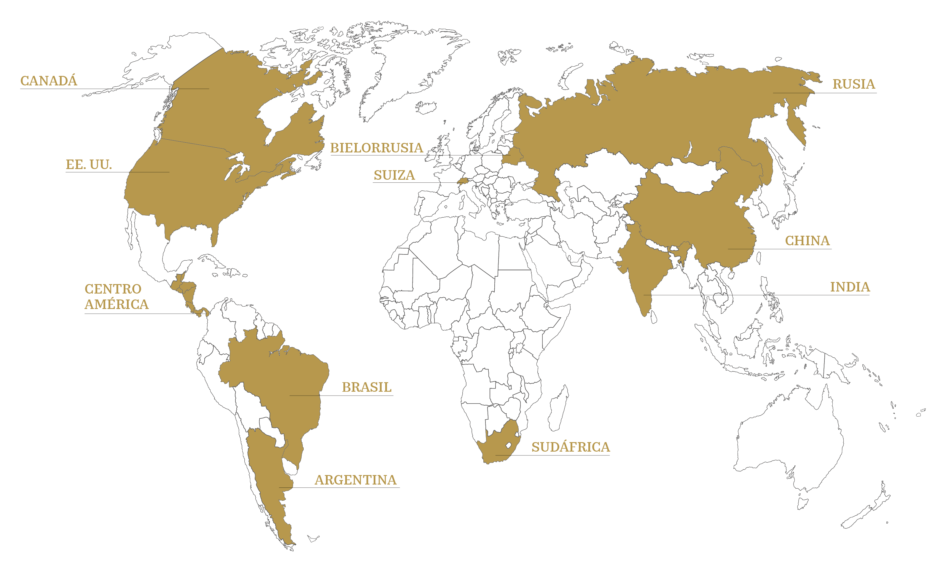 mapa kineta por el mundo